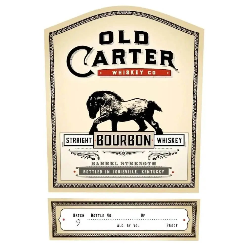 Old Carter Straight Bourbon Small Batch 9 - Main Street Liquor