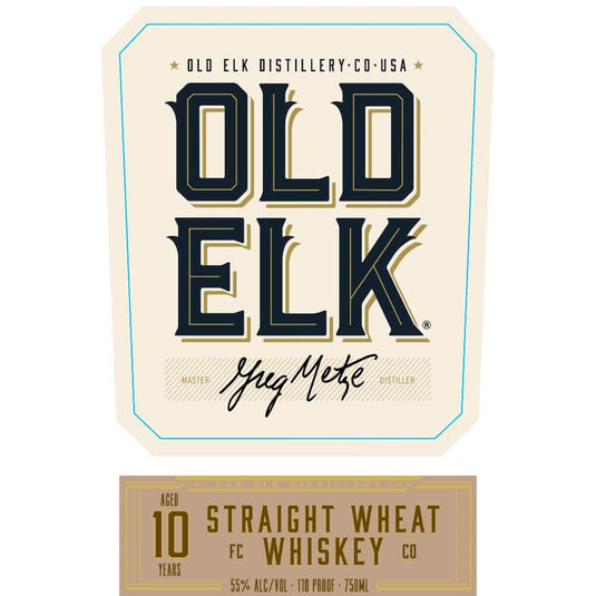 Old Elk 10 Year Old Straight Wheat Whiskey - Main Street Liquor