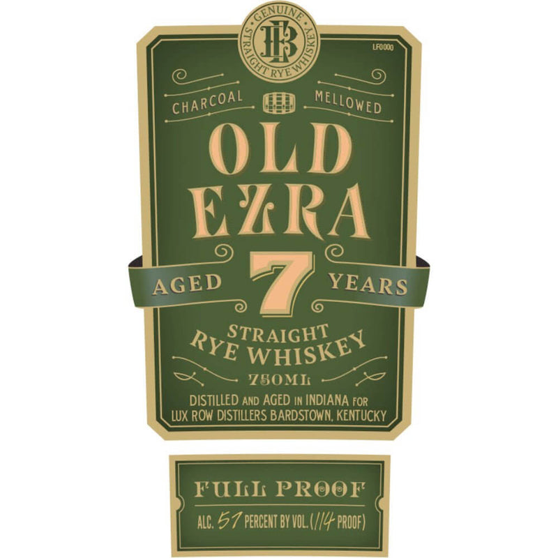 Load image into Gallery viewer, Old Ezra 7 Year Old Straight Rye Whiskey - Main Street Liquor
