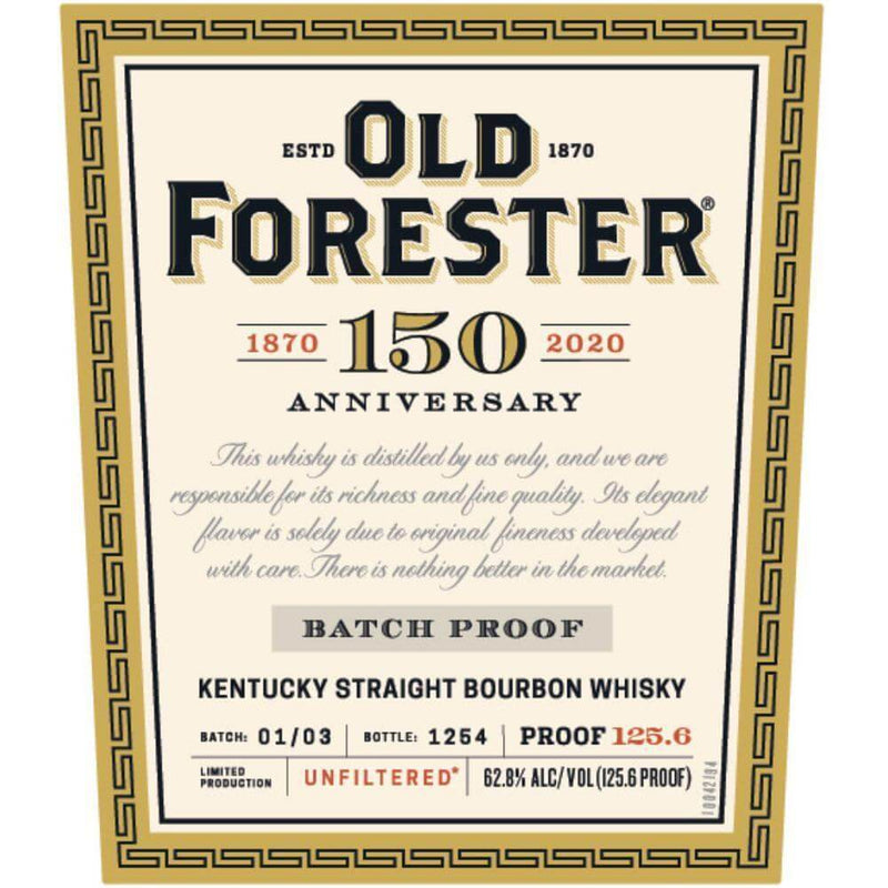 Load image into Gallery viewer, Old Forester 150th Anniversary - Main Street Liquor
