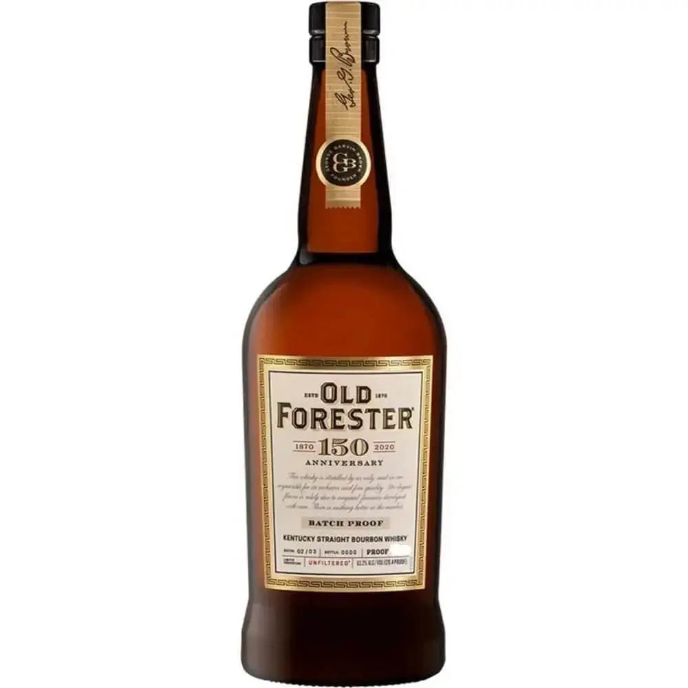 Old Forester 150th Anniversary Batch Proof Bourbon Set Batch 1, 2 &amp; 3 - Main Street Liquor