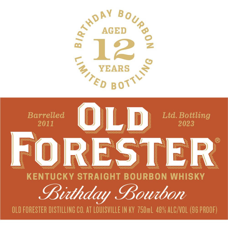 Load image into Gallery viewer, Old Forester Birthday Bourbon 2023 - Main Street Liquor
