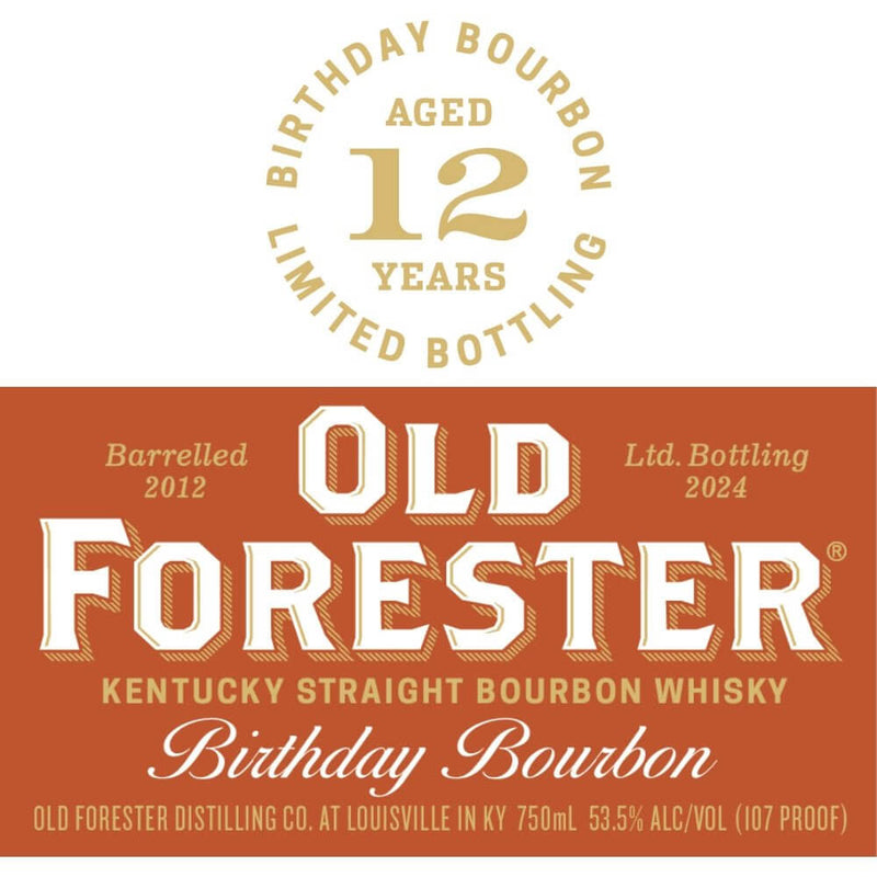 Load image into Gallery viewer, Old Forester Birthday Bourbon 2024 - Main Street Liquor
