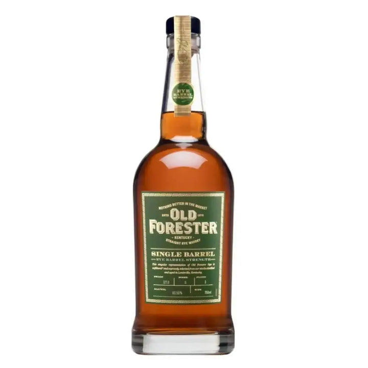 Old Forester Single Barrel Rye Barrel Strength - Main Street Liquor