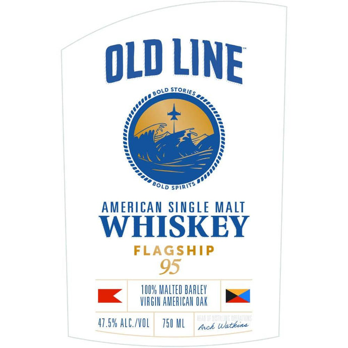 Old Line Flagship 95 American Single Malt Whiskey - Main Street Liquor