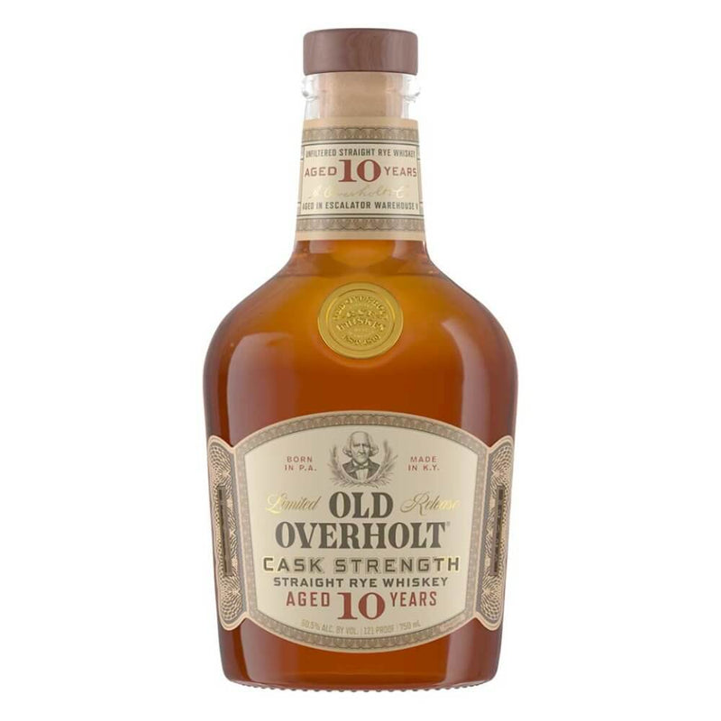 Load image into Gallery viewer, Old Overholt 10 Year Old Cask Strength Straight Rye - Main Street Liquor
