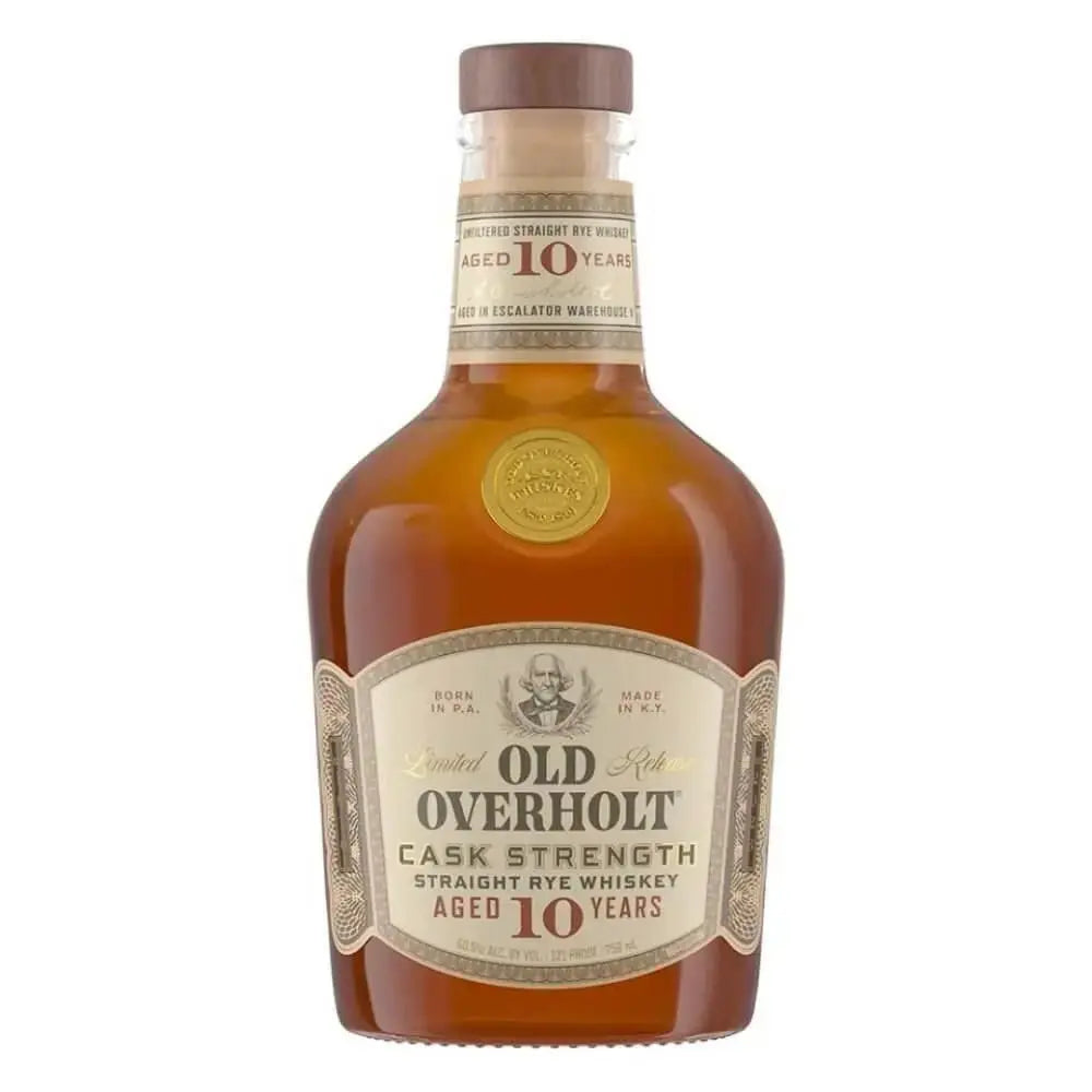 Old Overholt 10 Year Old Cask Strength Straight Rye - Main Street Liquor
