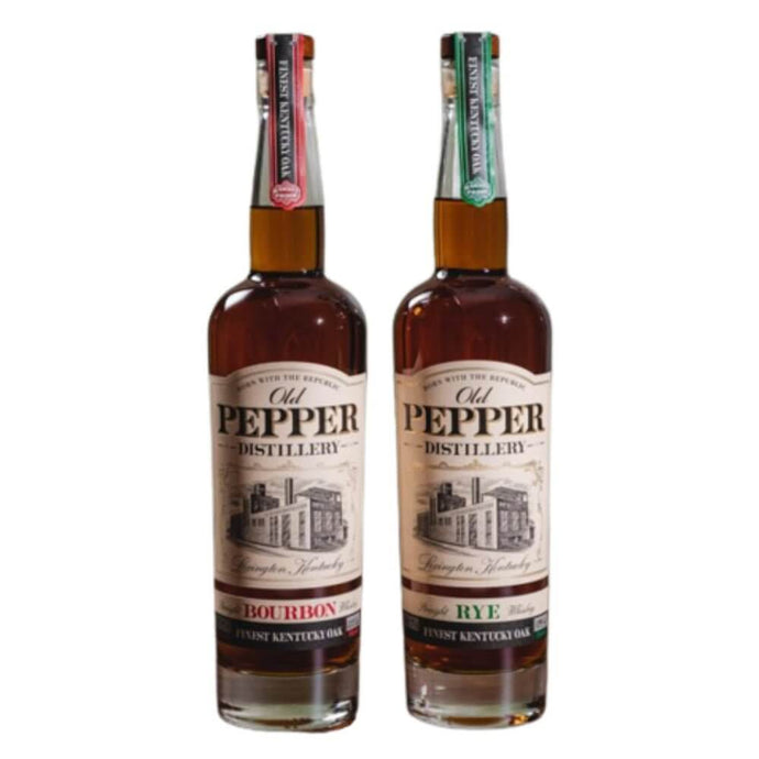 Old Pepper Finest Kentucky Bourbon & Rye Bundle - Main Street Liquor