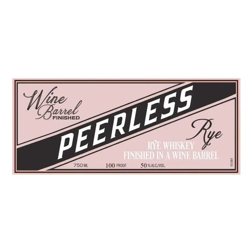 Peerless Rye Finished In A Wine Barrel - Main Street Liquor