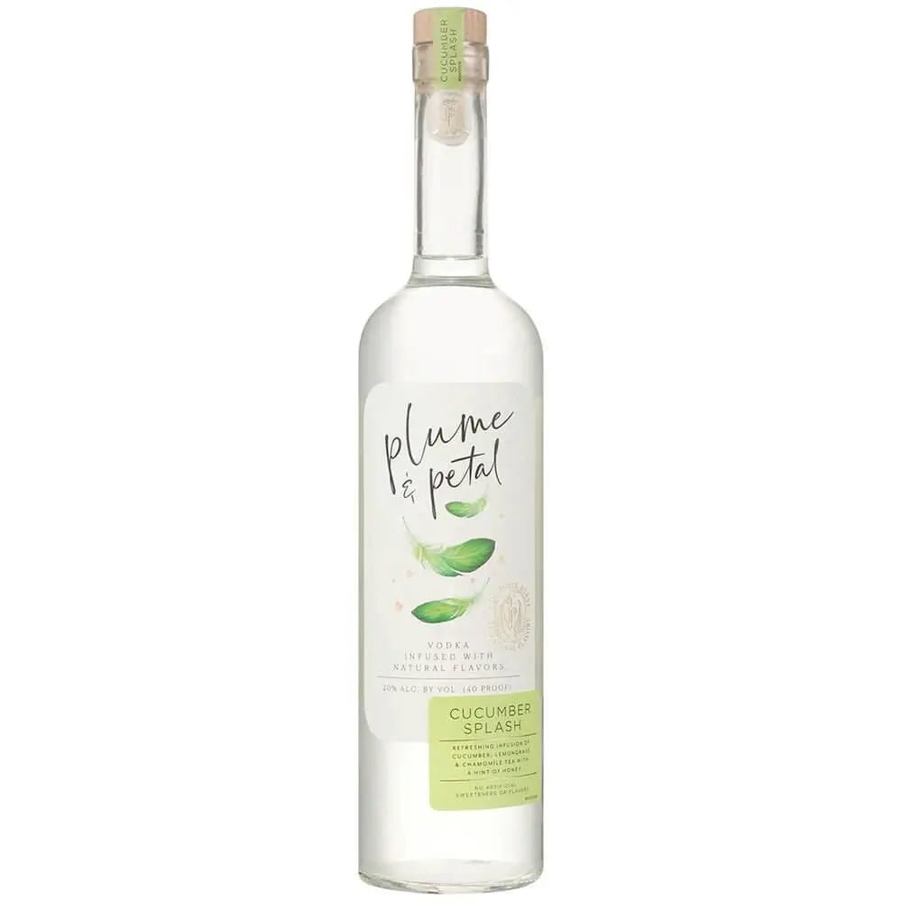 Plume &amp; Petal Cucumber Splash Vodka - Main Street Liquor