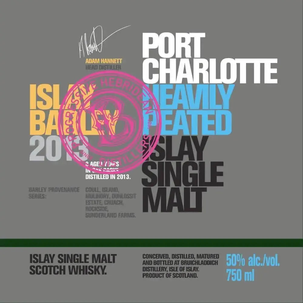 Port Charlotte Islay Barley 2013 - Main Street Liquor