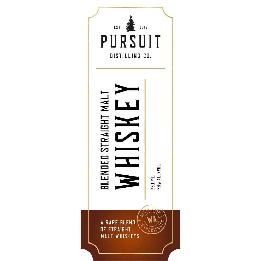 Pursuit Blended Straight Malt Whiskey - Main Street Liquor