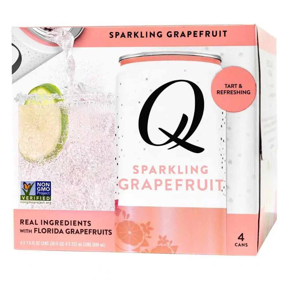 Q Sparkling Grapefruit by Joel McHale 4pk - Main Street Liquor