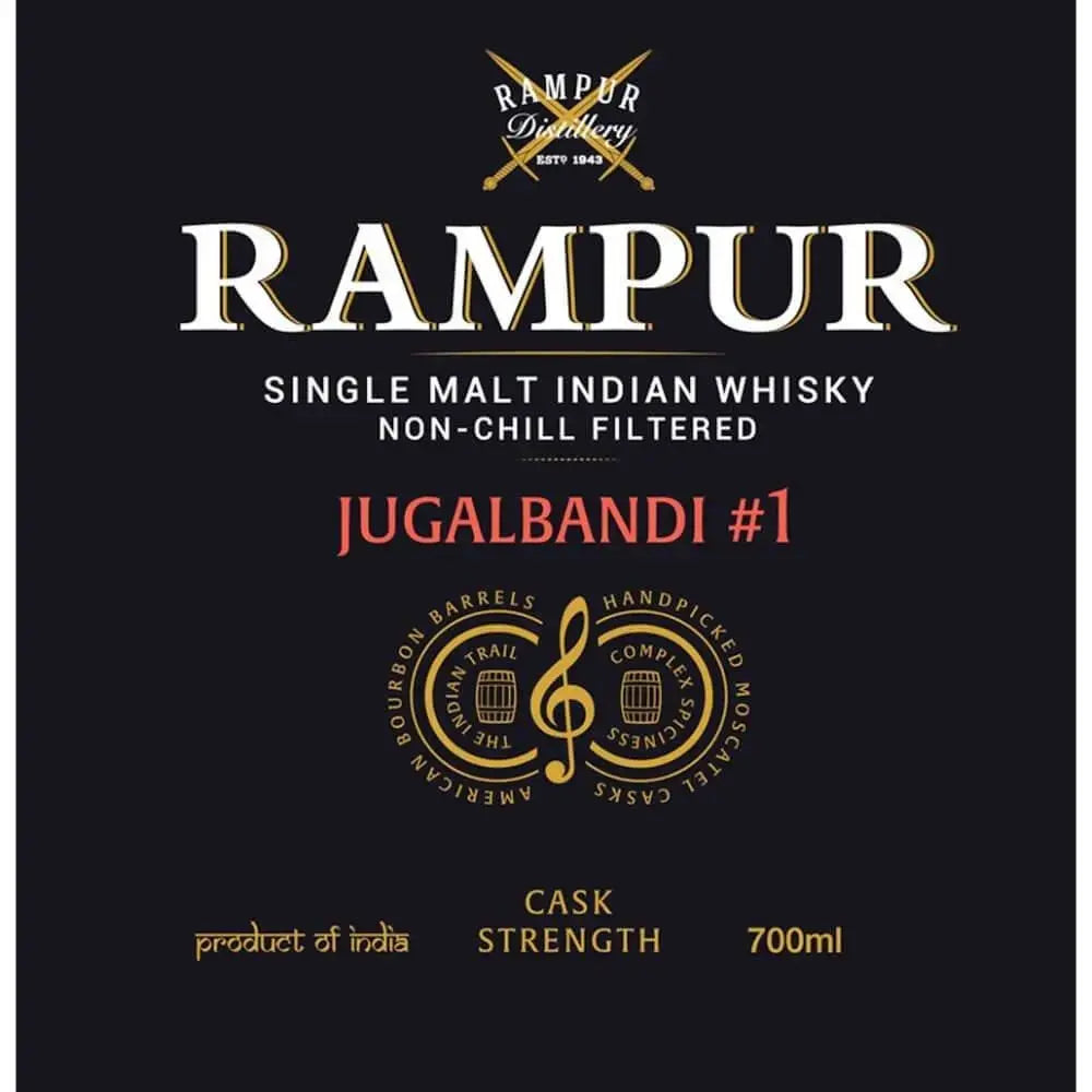 Rampur Jugalbandi 1 Single Malt Indian Whisky - Main Street Liquor