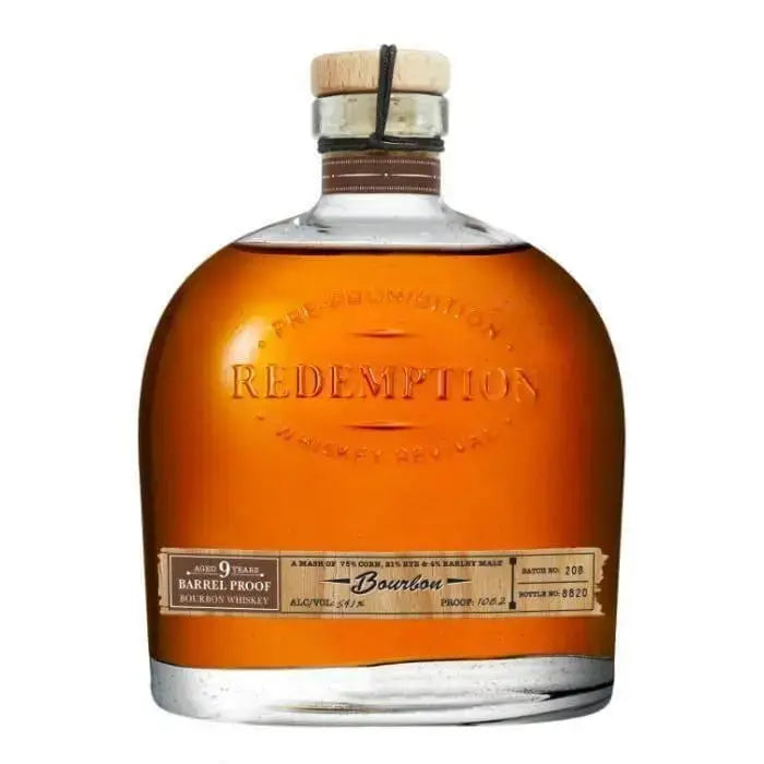 Redemption 9 Year Barrel Proof Bourbon - Main Street Liquor