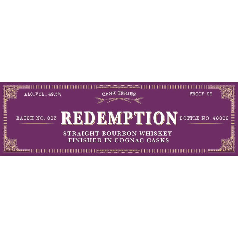 Load image into Gallery viewer, Redemption Cognac Cask Finish Batch 003 - Main Street Liquor
