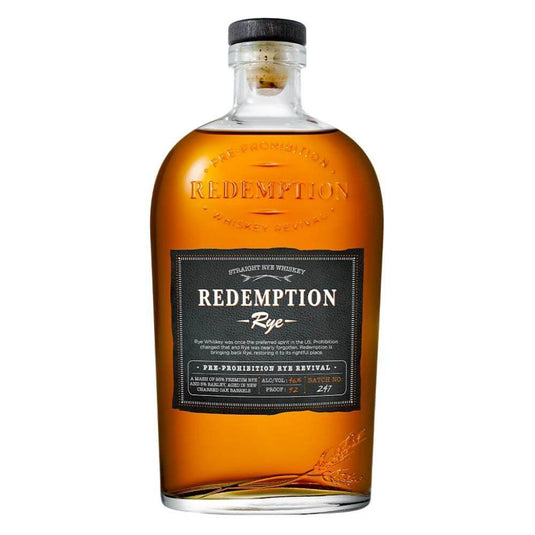 Redemption Rye Whiskey - Main Street Liquor