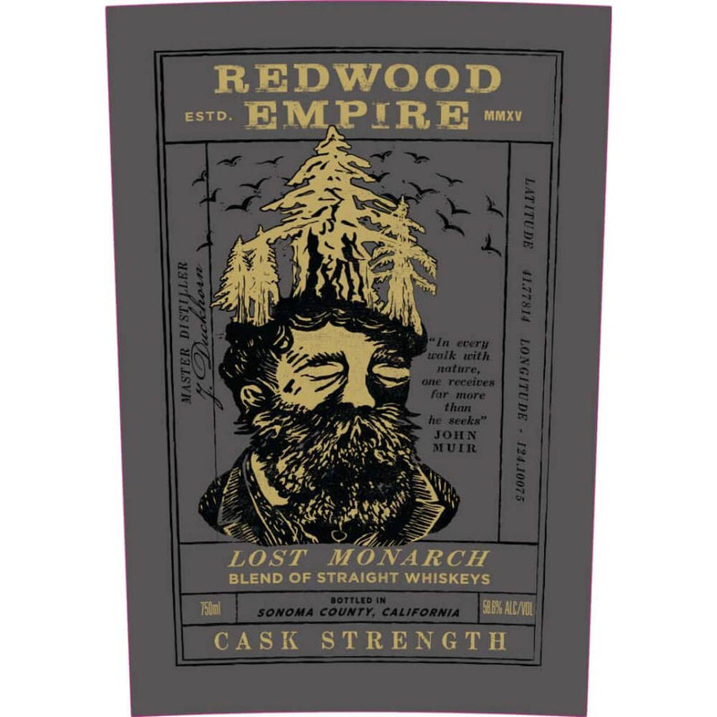 Load image into Gallery viewer, Redwood Empire Lost Monarch Cask Strength Blended Whiskey - Main Street Liquor
