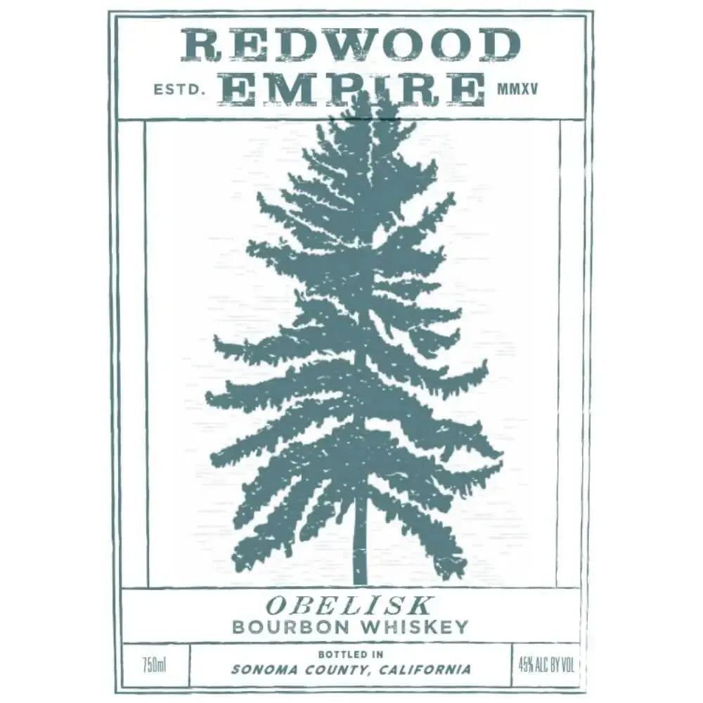 Redwood Empire Obelisk Bourbon - Main Street Liquor