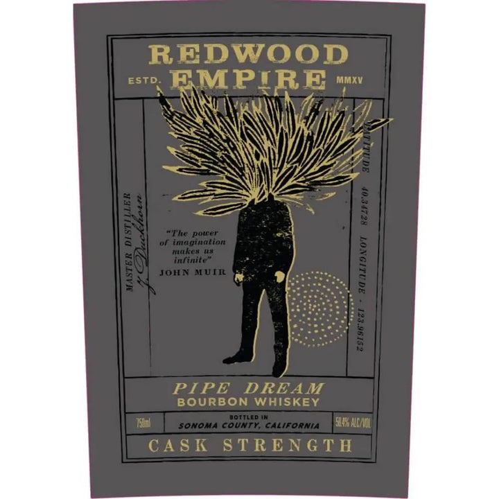 Redwood Empire Pipe Dream Cask Strength Bourbon - Main Street Liquor