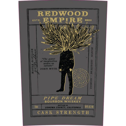 Redwood Empire Pipe Dream Cask Strength Bourbon - Main Street Liquor