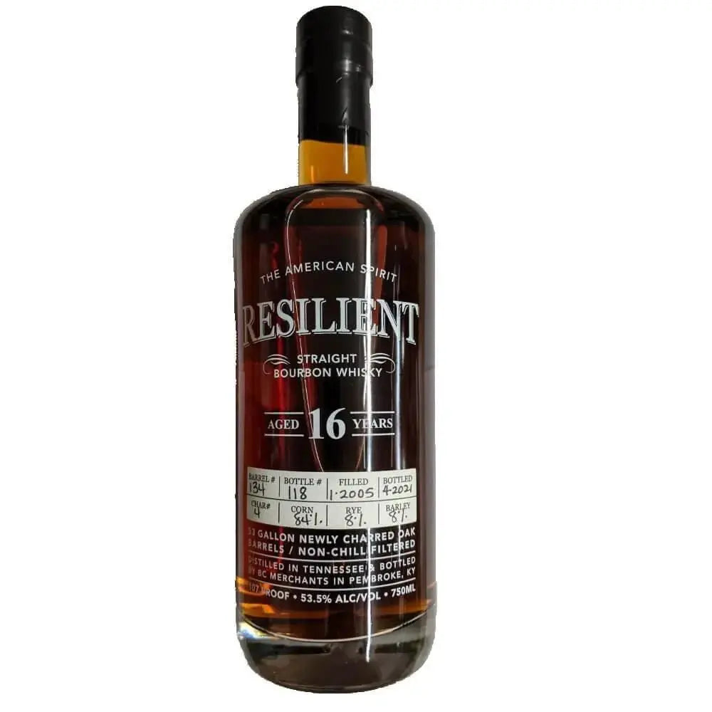 Resilient 16 Year Old Single Barrel Bourbon Barrel 140 - Main Street Liquor