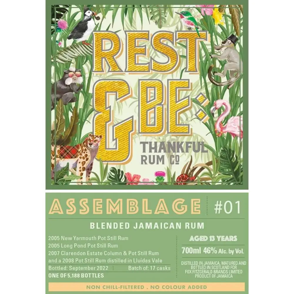 Rest & Be Thankful Rum Assemblage #01 - Main Street Liquor
