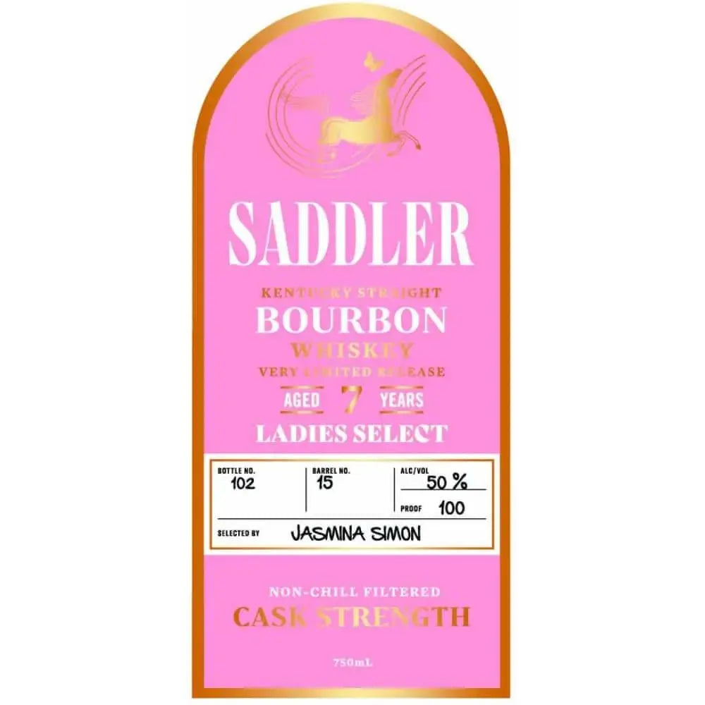 Saddler 7 Year Old Ladies Select Kentucky Straight Bourbon - Main Street Liquor