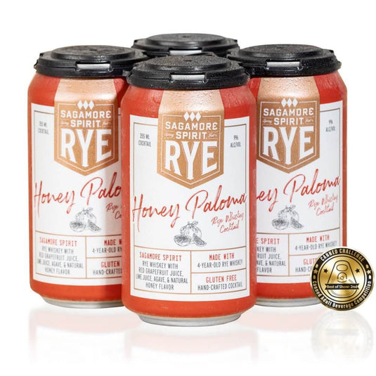 Sagamore Spirit Honey Paloma Canned Cocktail 4PK - Main Street Liquor