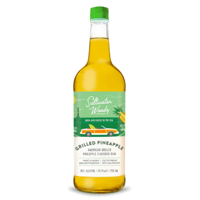 Saltwater Woody Grilled Pineapple Flavored Rum - Main Street Liquor