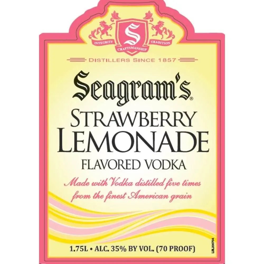 Seagram’s Strawberry Lemonade Vodka 1.75L - Main Street Liquor