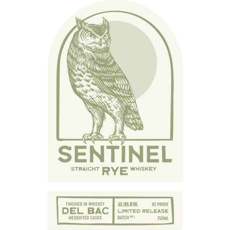 Load image into Gallery viewer, Sentinel Rye Finished in Whiskey Del Bac Mesquited Casks - Main Street Liquor
