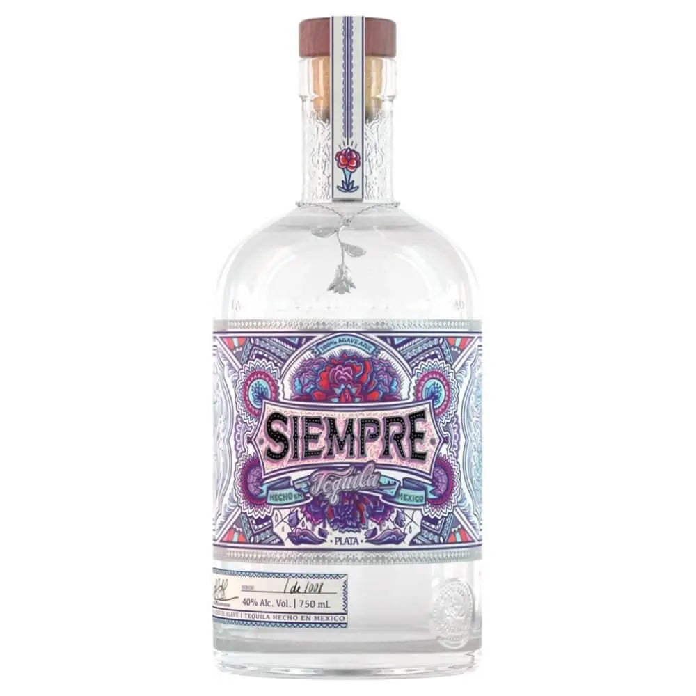 Siempre Plata Tequila - Main Street Liquor