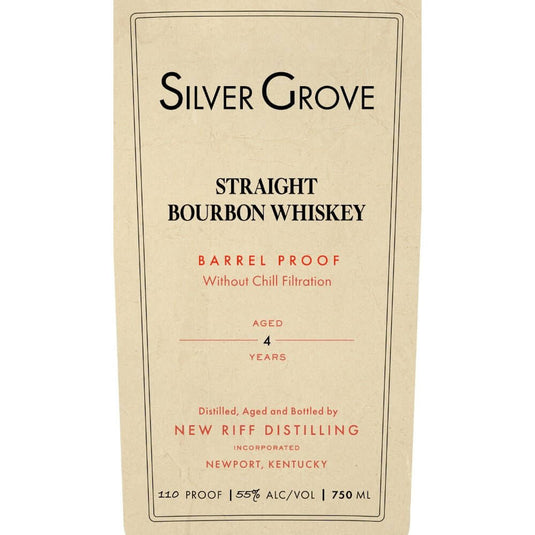 Silver Grove Barrel Proof Straight Bourbon - Main Street Liquor