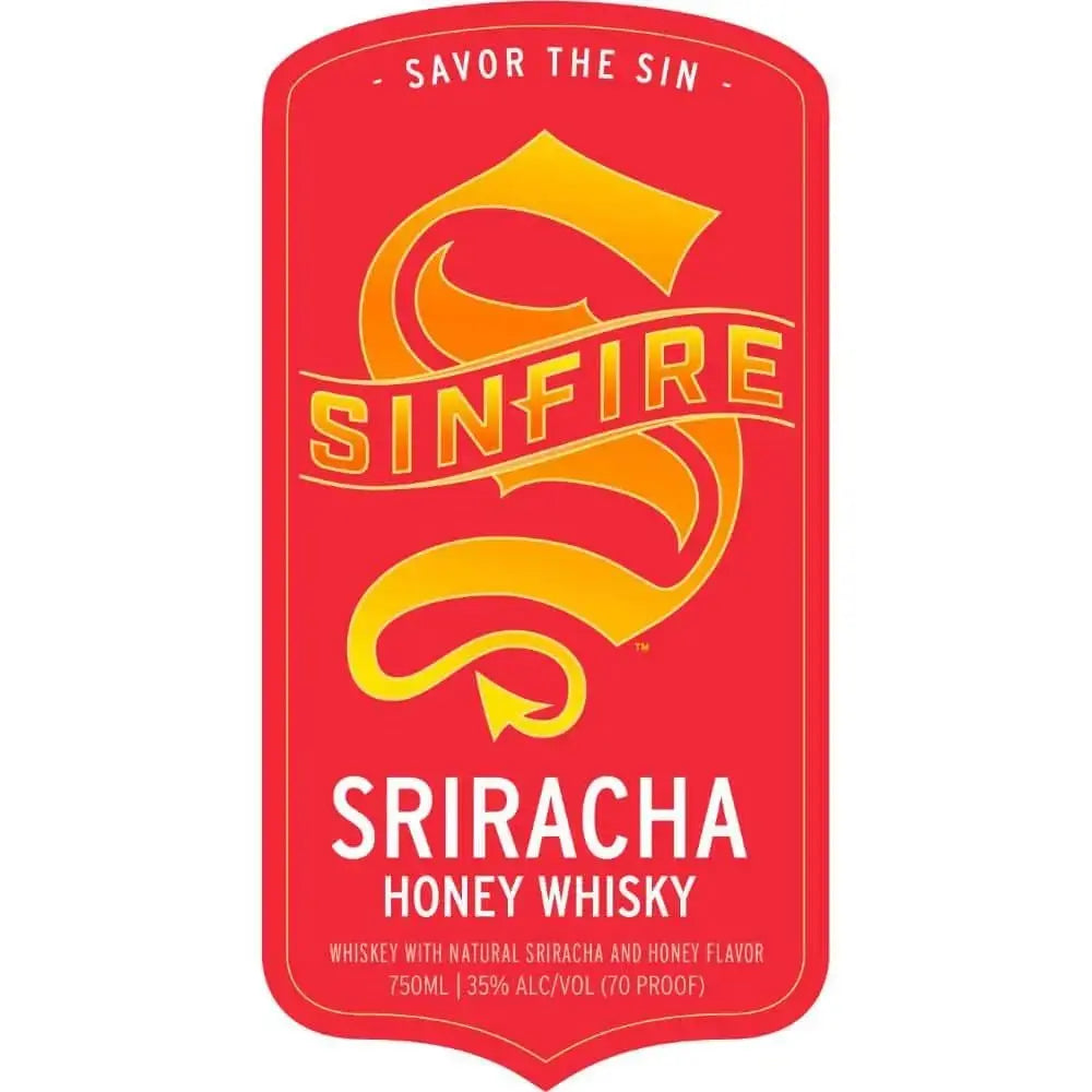 Sinfire Sriracha Honey Whisky - Main Street Liquor