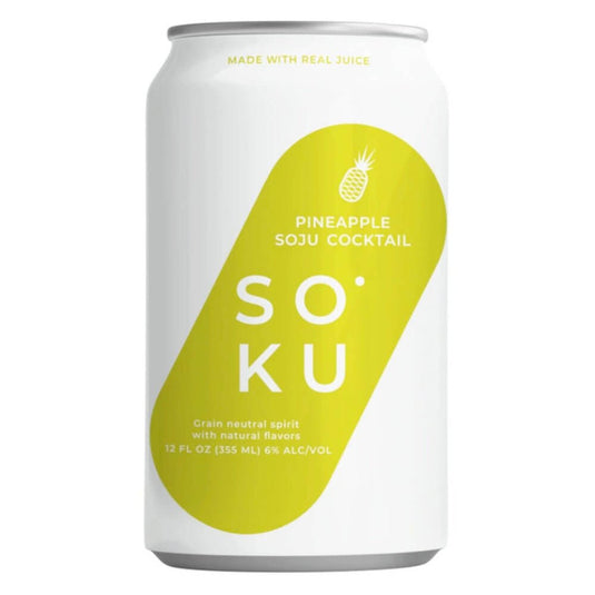 Soku Pineapple Soju Cocktail 4pk - Main Street Liquor