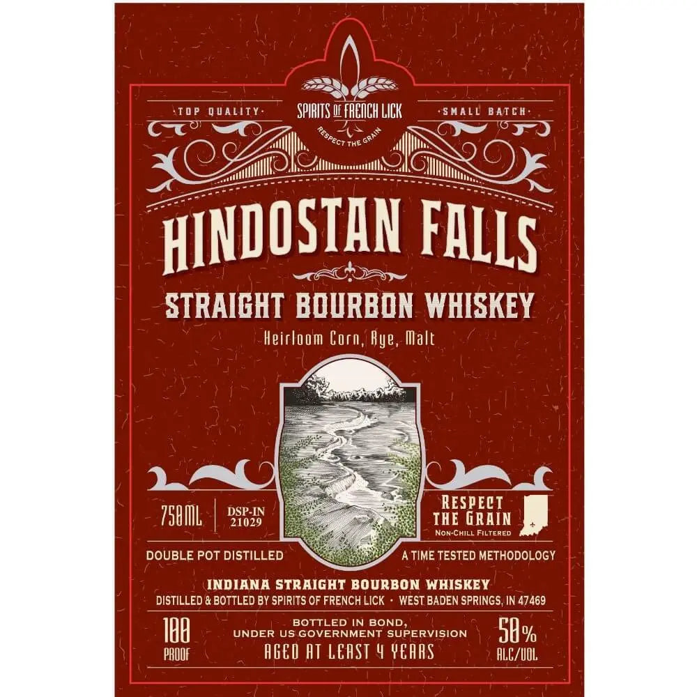 Spirits of French Lick Hindostan Falls Bourbon - Main Street Liquor