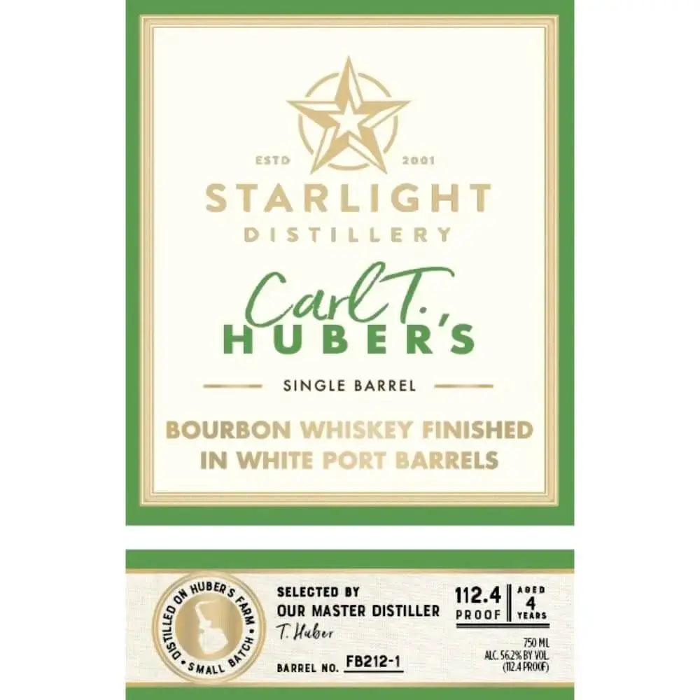 Starlight Bourbon Finished in White Port Barrels - Main Street Liquor