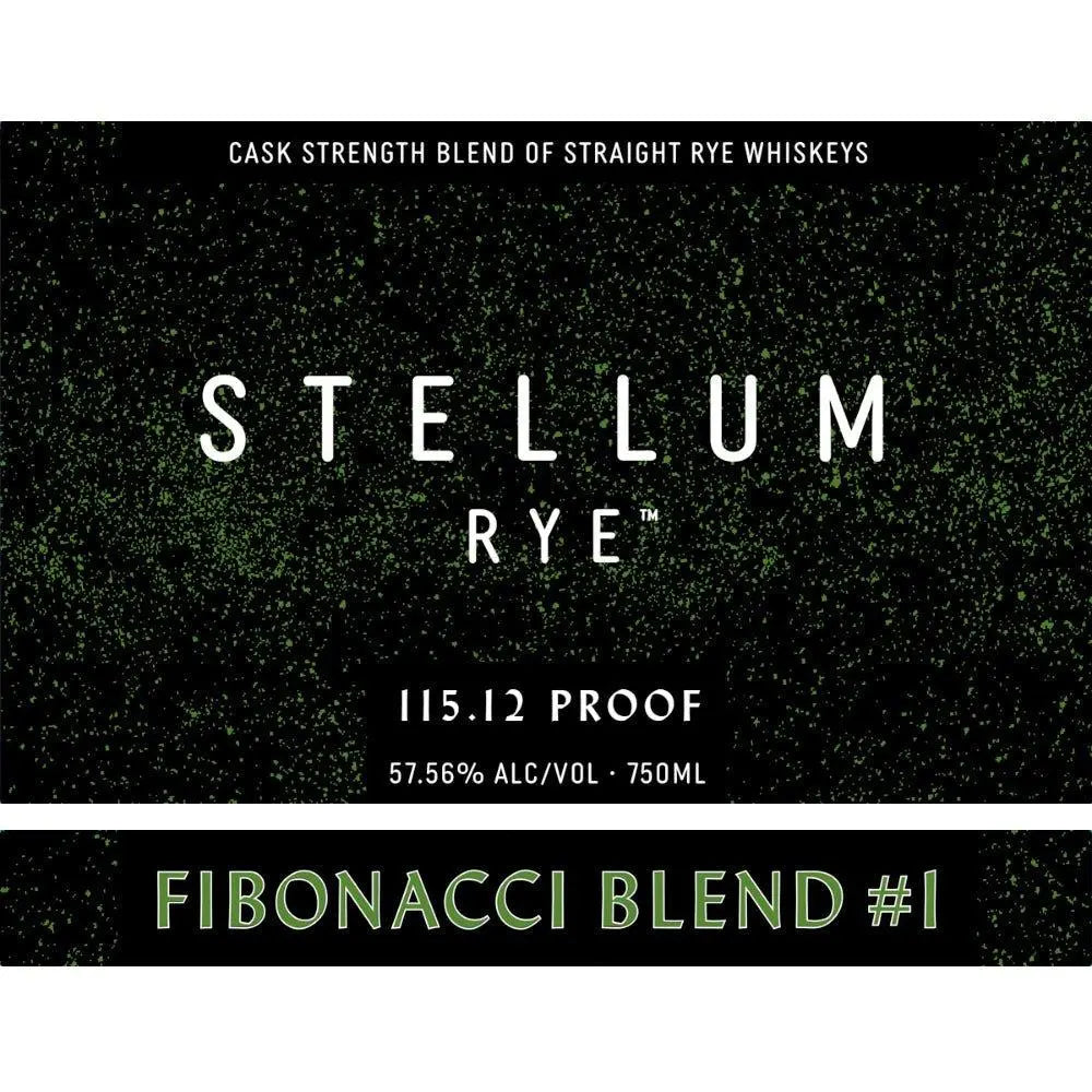 Stellum Black Rye Fibonacci Blend #1 - Main Street Liquor