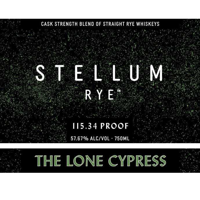 Stellum Rye The Lone Cypress - Main Street Liquor