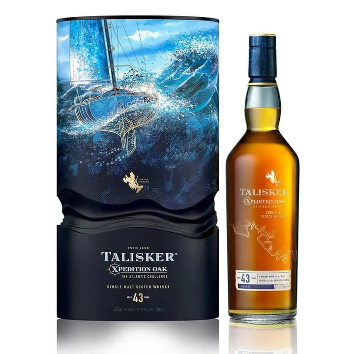 Talisker Xpedition Oak The Atlantic Challenge 43-Year-Old Scotch - Main Street Liquor