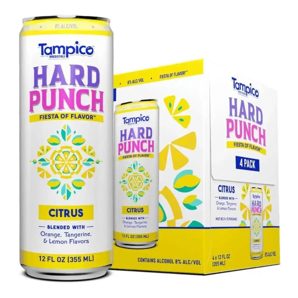 Tampico Hard Punch Citrus 4pk - Main Street Liquor