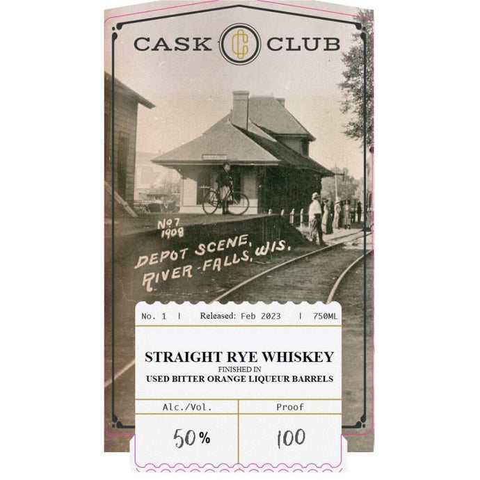 Tattersall Cask Club Straight Rye Finished in Bitter Orange Liqueur Barrels - Main Street Liquor