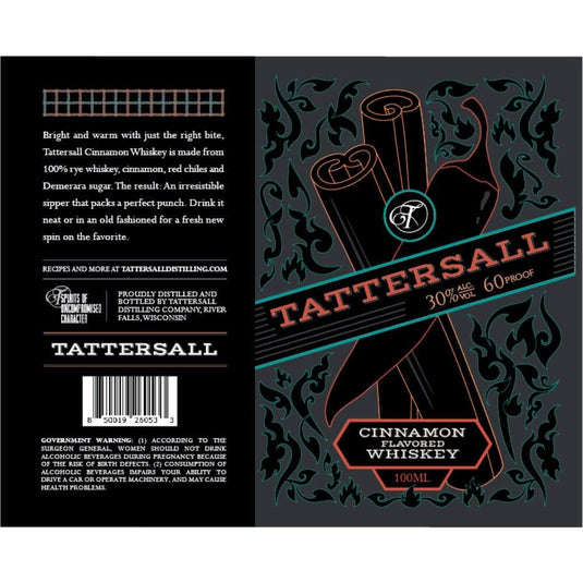 Tattersall Cinnamon Flavored Whiskey - Main Street Liquor