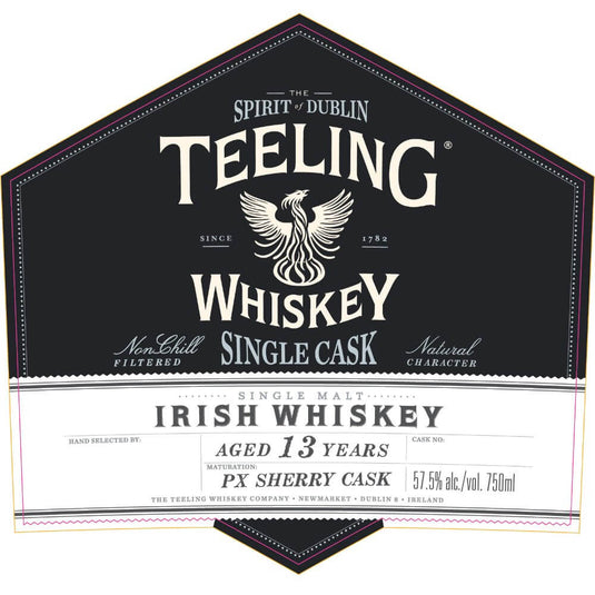 Teeling Single Cask Irish Whiskey 13 Year Old PX Sherry Cask - Main Street Liquor