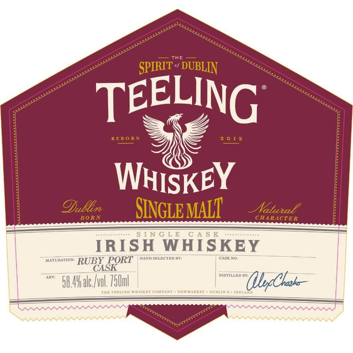 Teeling Single Malt Irish Whiskey Ruby Port Cask - Main Street Liquor