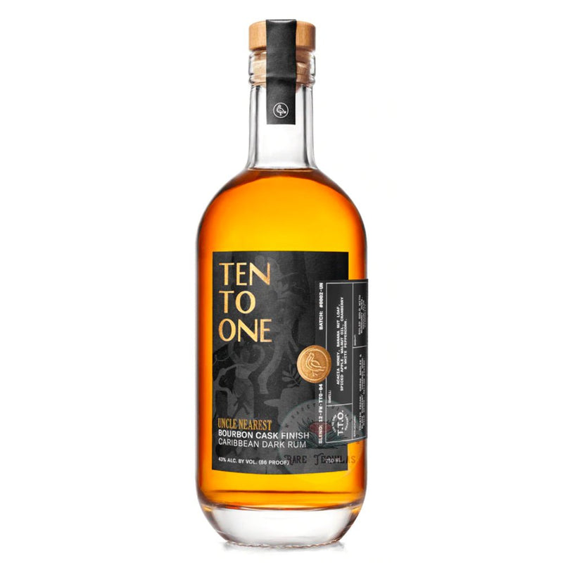 Load image into Gallery viewer, Ten To One Uncle Nearest Bourbon Cask Finish Dark Rum - Main Street Liquor
