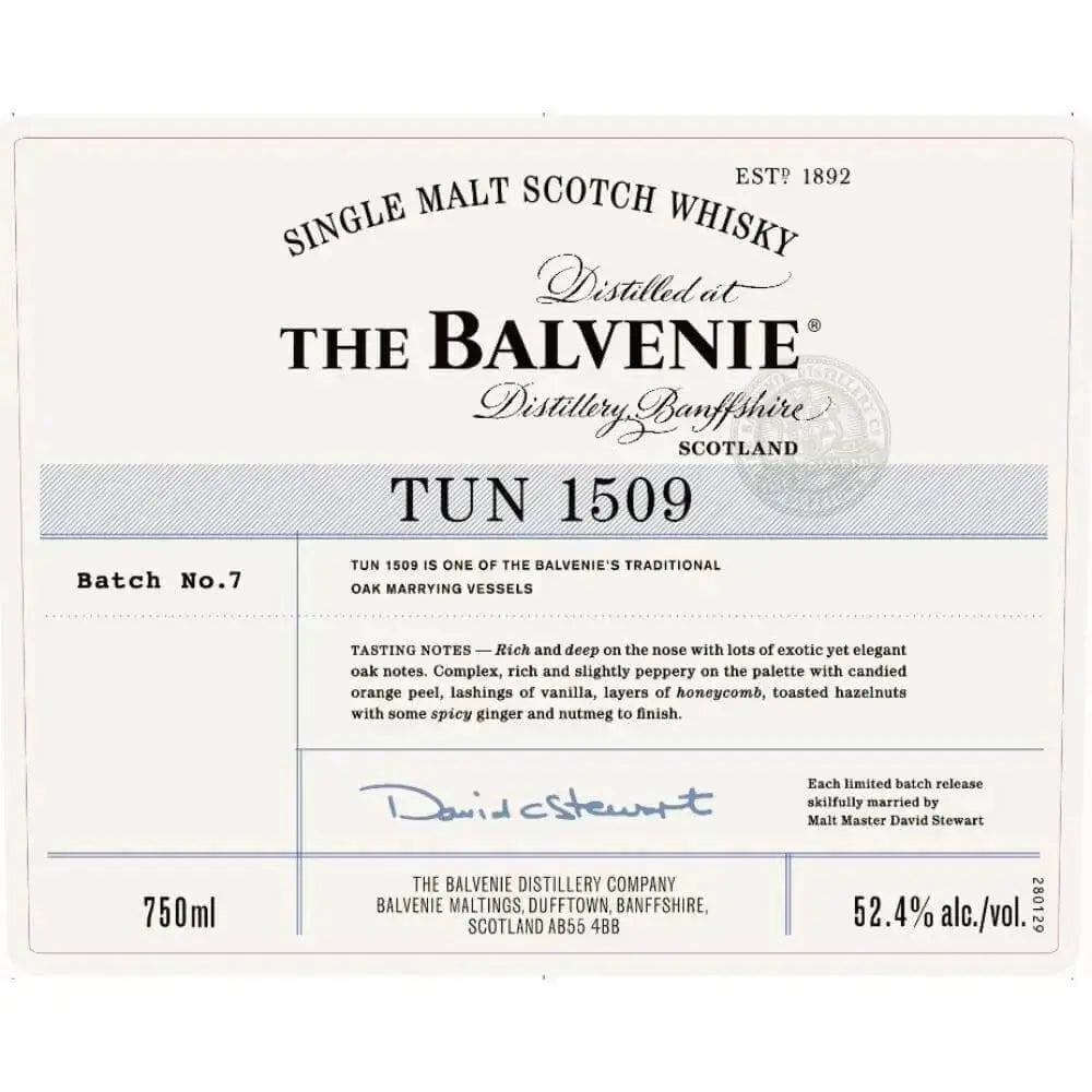 The Balvenie Tun 1509 Batch 7 - Main Street Liquor