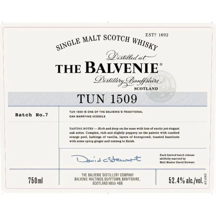 The Balvenie Tun 1509 Batch 7 - Main Street Liquor