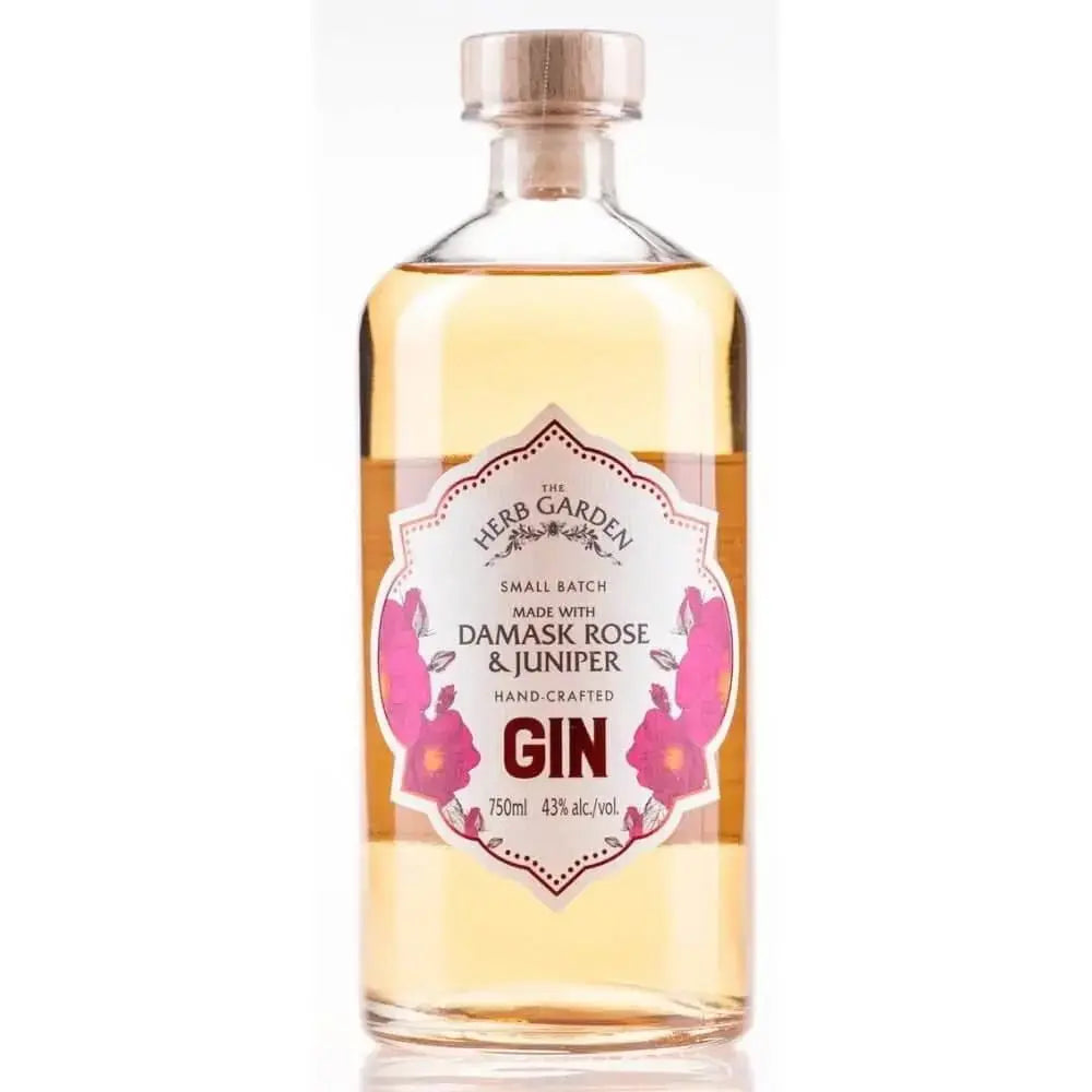 The Herb Garden Damask &amp; Juniper Rose Gin - Main Street Liquor